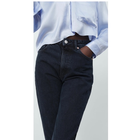 ZARA-MOM -FIT -JEANS - Picture 2 of 10